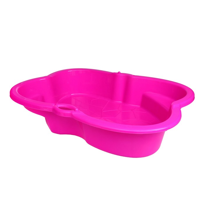 Песочница пластиковая, 94 × 70 × 19 см, розовая, «Синбад»