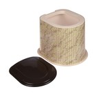 Туалет дачный, h=36 см, без дна, с отверстиями для крепления к полу, бежевый - Фото 6