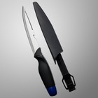 Нож разделочный "Следопыт" нетонущий, с чехлом, 13,5 см - Фото 3