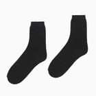 Носки мужские, цвет чёрный, размер 27 - Фото 2