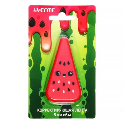 Корректирующая лента 5 мм × 6 м deVENTE Watermelon фронт аппликатор