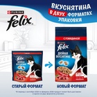 Сухой корм Felix «Двойная вкуснятина» для кошек, мясо, 1.3 кг - Фото 2