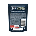 Влажный корм Felix Мясные ломтики, курица, 75 г - Фото 2