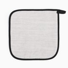 Прихватка «Этель» Impression, 19×19 см, 100% хлопок, 250 г/м² - фото 47157788