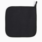 Прихватка Доляна Plant leaves 19х19 см, 100% хлопок, 250 г/м2 - фото 53298592