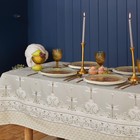 Скатерть Этель "Vintage collection" 149х250 см, 100% хлопок, саржа 190 г/м2 - Фото 6