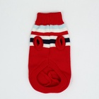 Свитер «Полоски», M (ДС 26, ОШ 26, ОГ 28-46 см), красный - Фото 6