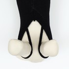 Свитер «Мишка», размер XL, ДС 34, ОШ 34, ОГ 32-51 см, чёрный - Фото 4