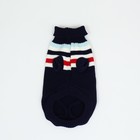 Свитер "Полоски", 2XL (ДС 41, ОШ 41, ОГ 36-60 см), синий - Фото 6