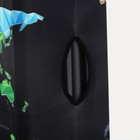 Чехол на чемодан 24", цвет чёрный/разноцветный - фото 7900098