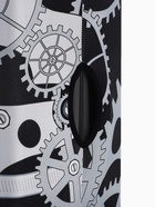 Чехол на чемодан на колёсах «Механизм», 28" (L), с принтом, чёрный - Фото 5