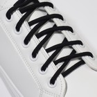 Шнурки для обуви, кевларовые, пара, круглые, d = 4 мм, 180 см, цвет чёрный - Фото 3