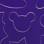 Набор фигурных заплаток ассорти, клеевые, лист 24,5 × 14,5 см, 18 шт, цвет синий - Фото 2