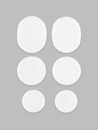 Заплатки для обуви, 6 шт., с клеевым слоем, белые - Фото 3