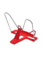 Подставка для книг «Отличный выбор», с пластиковым упором, эконом, красная - Фото 3