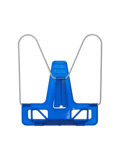 Подставка для книг «Отличный выбор», с пластиковым упором, эконом, синяя