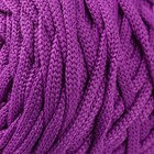 Шнур для вязания 100% полиэфир, ширина 3 мм 100м (сиреневый) - фото 9200710