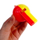 Свисток «Футбольный мячик», цвета МИКС (комплект 24 шт) - фото 22142596