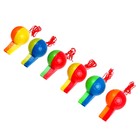 Свисток «Футбольный мячик», цвета МИКС (комплект 24 шт) - фото 22142597