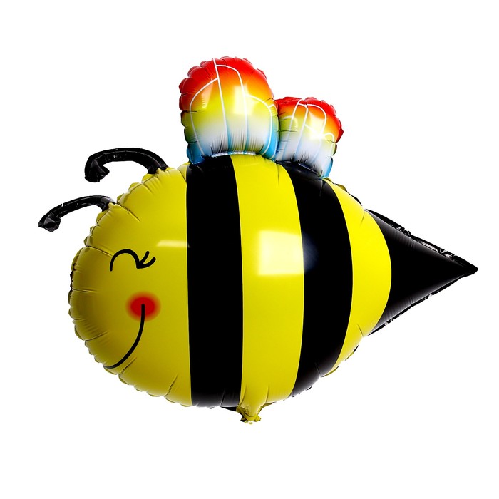 Шар фольгированный 27" «Весёлая пчёлка» - Фото 1