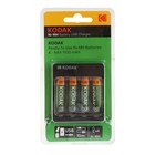 Зарядное устройство Kodak USB Overnight charger для AAA + 4 аккумулятора AAA 1100 мАч - фото 10404453