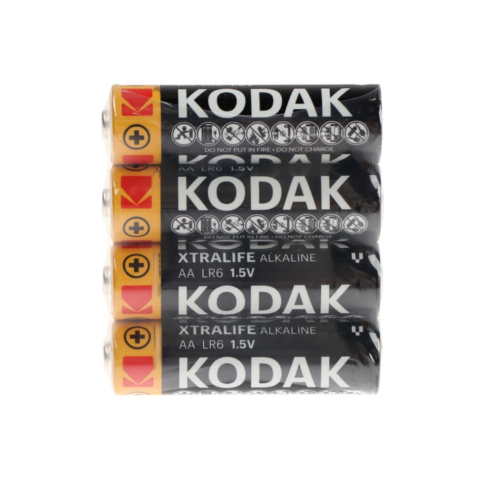 Батарейка алкалиновая Kodak Xtralife, AA, LR6-60BOX, 1.5 В, бокс, 60 шт. - Фото 1