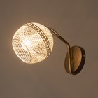 Бра 2192/1 E27 40Вт черный 30х15х20 см - фото 22142801