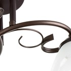 Люстра Ласни 3хE27 40Вт венге 45х45х28 см BayerLux - фото 35312610