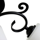 Люстра Ассами 3хE27 40Вт черный 45х20х25 см BayerLux - фото 22142858