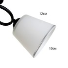 Люстра Ассами 3хE27 40Вт черный 45х20х25 см BayerLux - фото 22142860