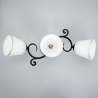 Люстра Ассами 3хE27 40Вт черный 45х20х25 см BayerLux - фото 22142861