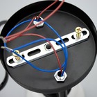 Люстра Ассами 3хE27 40Вт черный 45х20х25 см BayerLux - фото 22142862