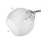 Люстра Элани 2хE27 40Вт хром 30х22х16 см BayerLux - фото 24246504