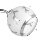 Люстра Адриан 2хE27 40Вт хром 30х22х16 см BayerLux - фото 22142897