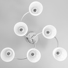 Люстра "Августа" 6xЕ27 40Вт хром 58х58х25 см BayerLux 9113071