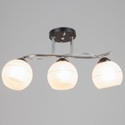 Люстра "Брианна" 3xЕ27 40Вт хром 55х26х25 см BayerLux - фото 22143053
