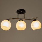 Люстра "Брианна" 3xЕ27 40Вт хром 55х26х25 см BayerLux - фото 22143054