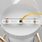 Люстра "Джина" 3xЕ27 40Вт бело-золотой 62х62х25 см BayerLux - фото 24441495