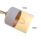 Люстра "Джина" 2xЕ27 40Вт бело-золотой 65х25х25 см BayerLux 9113082