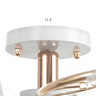 Люстра "Джемма" 5xЕ27 40Вт бело-золотой 60х60х25 см BayerLux - фото 22143108