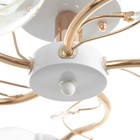 Люстра "Джемма" 5xЕ27 40Вт бело-золотой 60х60х25 см BayerLux - фото 22143111