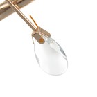 Люстра "Джемма" 5xЕ27 40Вт бело-золотой 60х60х25 см BayerLux - фото 22143112