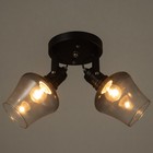 Люстра "Илария" 2xЕ27 40Вт черный 30х18х20 см BayerLux - фото 22143116