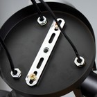 Люстра «Илария» 3xЕ27 40 Вт черный 30×30×20 см BayerLux - фото 22143131