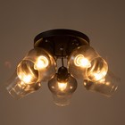 Люстра «Илария» 5xЕ27 40 Вт черный 35×35×20 см BayerLux - фото 22143134