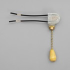 Выключатель для бра с золотой цепочкой - фото 31034212