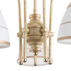 Светильник потолочный BayerLux «Дэфия», люстра 5×Е27, 40 Вт, золото, 57×57×40 см - фото 22143198