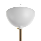 Светильник потолочный BayerLux «Беалин», люстра 3×Е27, 40 Вт, белый, 54×54×56 см - фото 5034819