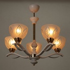 Светильник потолочный BayerLux «Беалин», 5хЕ27, 40 Вт, белый, 54×54×56 см - фото 3837062