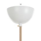 Светильник потолочный BayerLux «Беалин», 5хЕ27, 40 Вт, белый, 54×54×56 см - фото 3837063